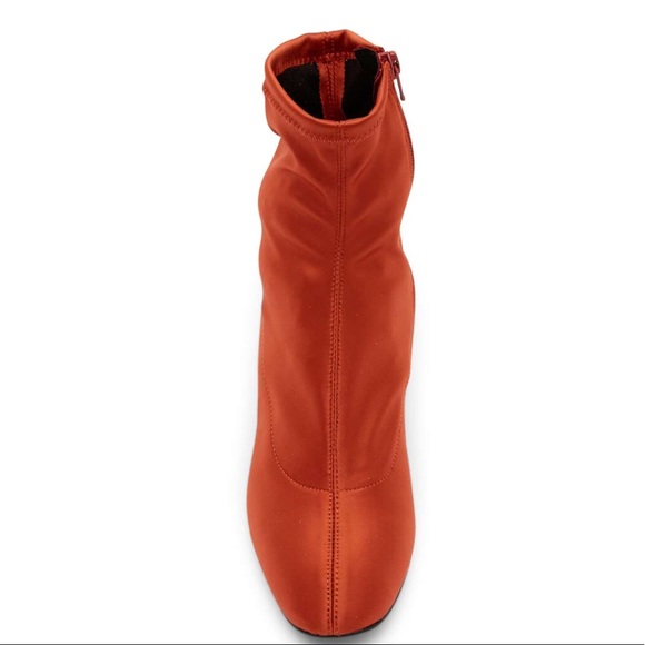 ❤️SOLD❤️ Free People Spectrum Sock Boots Orange 8 - Picture 4 of 5